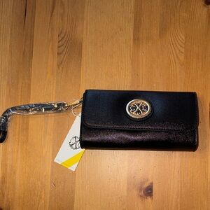 NWT! CXL by Christian Lacroix Elegant Black Women's Clutch